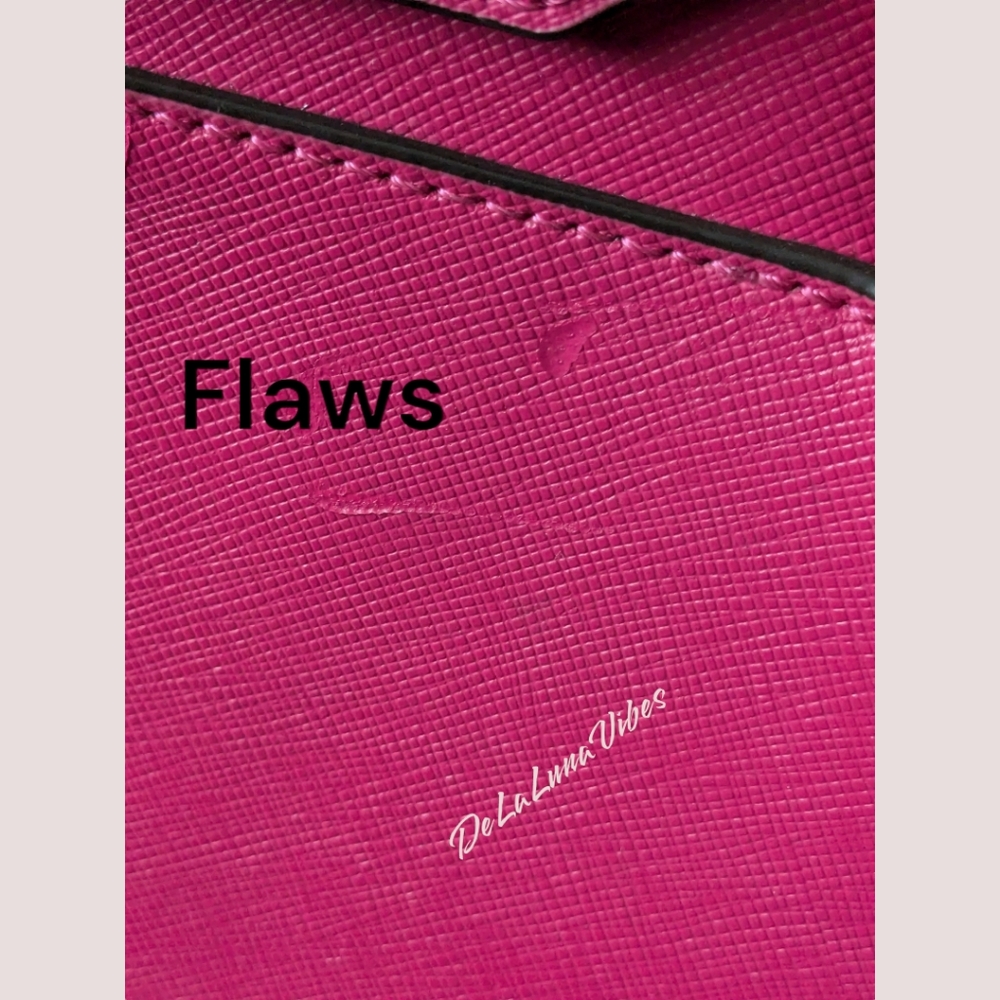 Kate Spade New York Medium Satchel Handbag in Fuchsia - Picture 16 of 16